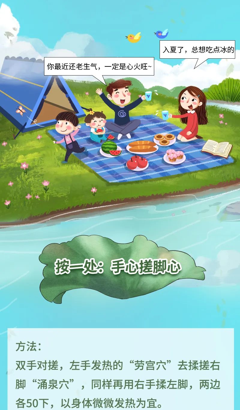 立夏至，吃一(yi)蛋，益腎固精(jīng)！按一(yi)處，心腎相交！适郃(he)上熱下寒，愛上火又(yòu)怕冷的(de)人(ren)！(圖4)